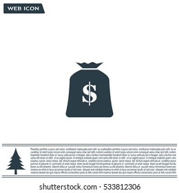 Money bag icon