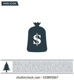Money bag icon