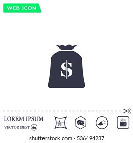 Money bag icon