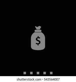 Money bag icon.