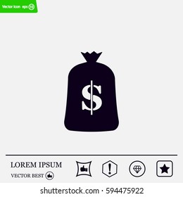 Money bag icon
