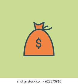 Money bag icon