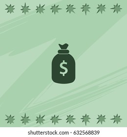 Money bag icon.