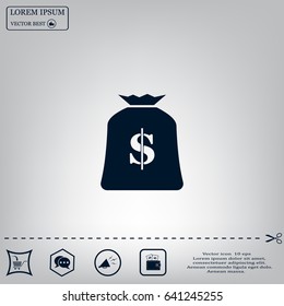 Money bag icon