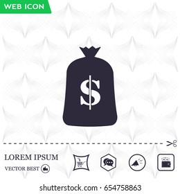 Money bag icon