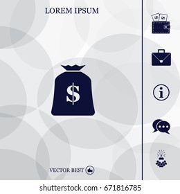 Money bag icon