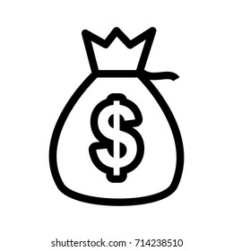 Money bag icon