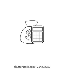 Money bag icon