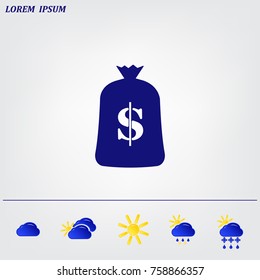 Money bag icon