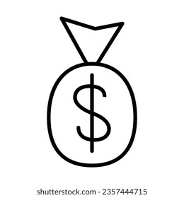 Money Bag icon design for personal commercial use