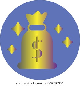 Money Bag icon design for personal commercial use