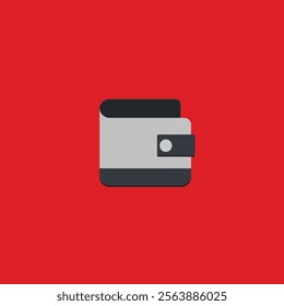 Money bag icon flat vector design