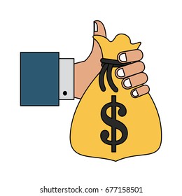 money bag icon image 