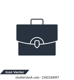 ilustración vectorial del icono de la bolsa de dinero. plantilla de símbolo de saco de dinero para colección de diseño gráfico y web