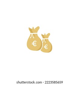 Money Bag icon Template vector illustration design