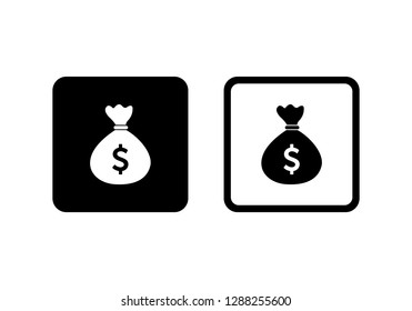 Money bag icon Vector