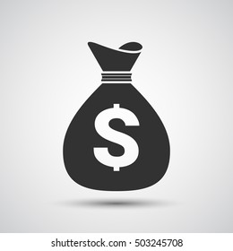 Money bag icon - Vector