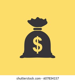Money Bag Icon Vector