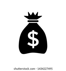Money Bag Icon Vector design template