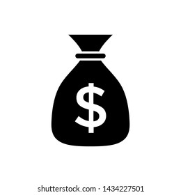 Money Bag Icon Vector design template