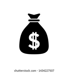 Money Bag Icon Vector design template