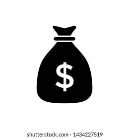 Money Bag Icon Vector design template