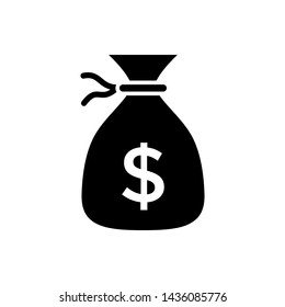 Money Bag Icon Vector design template