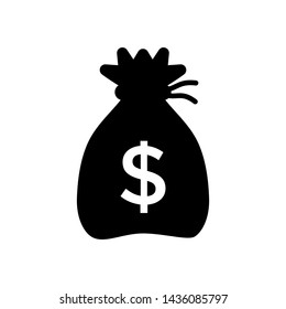 Money Bag Icon Vector design template