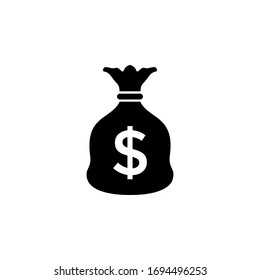 Money Bag Icon Vector Design