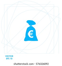 Money bag  icon Vector design.
