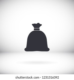 Money bag  icon. Vector  Eps 10 