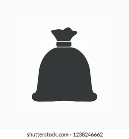 Money bag  icon. Vector  Eps 10 