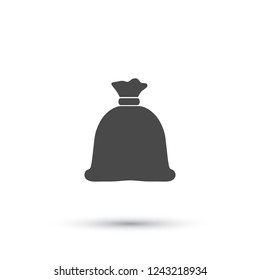 Money bag  icon. Vector  Eps 10 