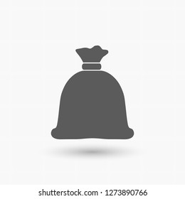 Money bag  icon. Vector  Eps 10 