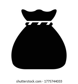Money bag icon in vector format