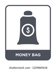 money bag icon vector on white background, money bag trendy filled icons from Payment methods collection, money bag simple element illustration