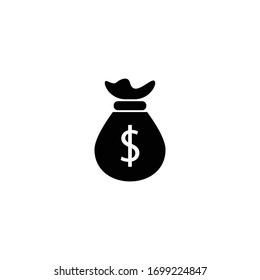 Money Bag Icon Vector Template