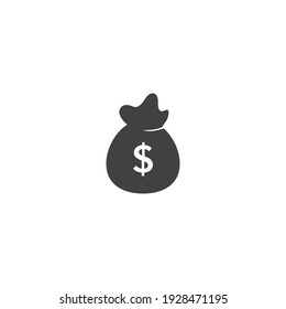 Money Bag Icon Vector Template