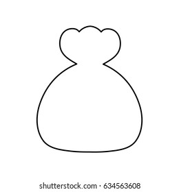 Money bag isolated