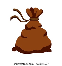 Money bag isolated