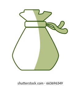 Money bag isolated