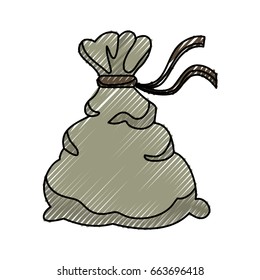 Money bag isolated
