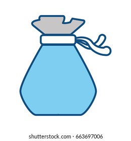 Money bag isolated