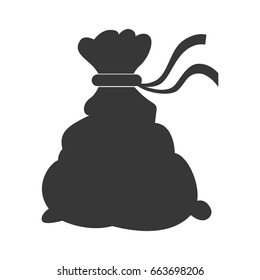 Money bag isolated