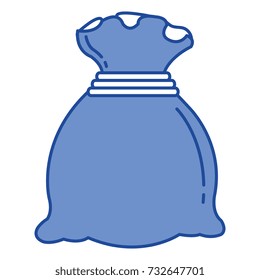 money bag isolated icon