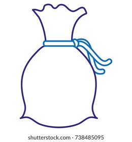 money bag isolated icon