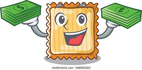 With money bag lasagne is cooked in mascot oven