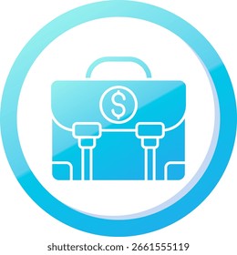 Money bag Line vector Icon Design