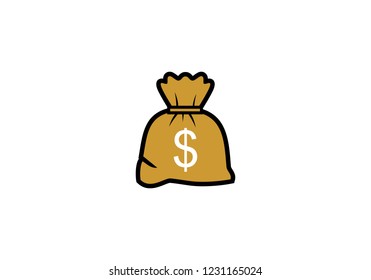 Money bag logo