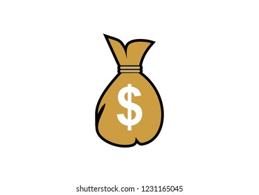 Money bag logo